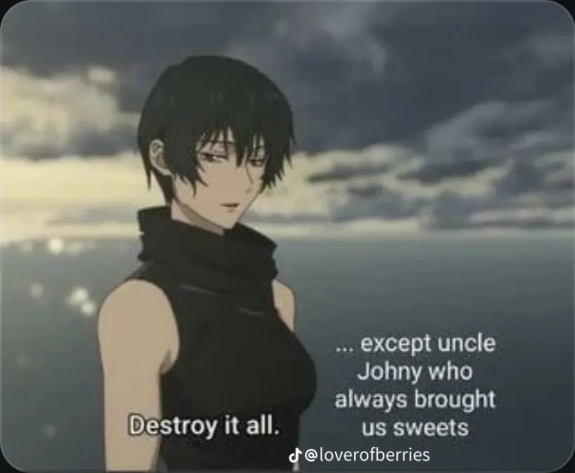 Violet174_'s tweet image. Destroy everything (except for uncle Johnny)