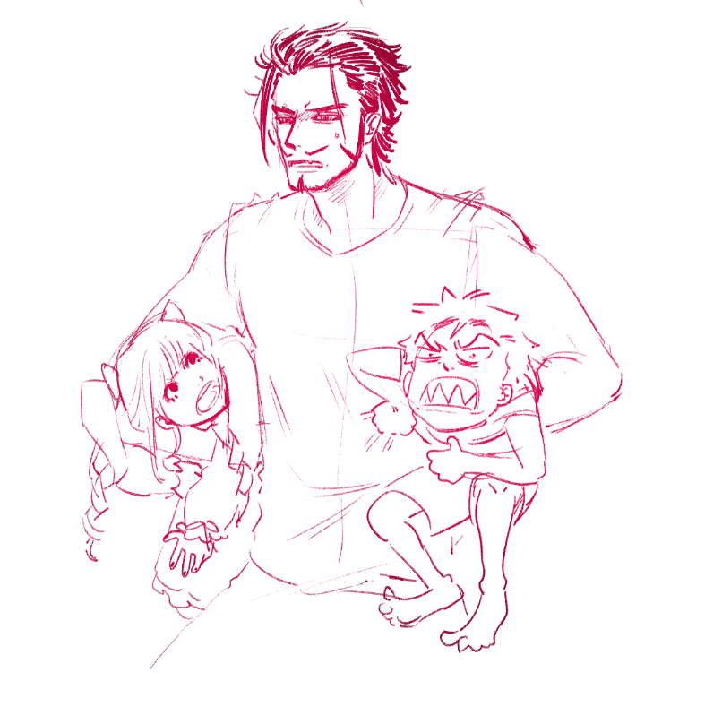 #mihawk it takes a man to be a single mother or whatever they say