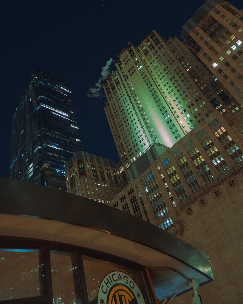 Photos I took in downtown Chicago last night