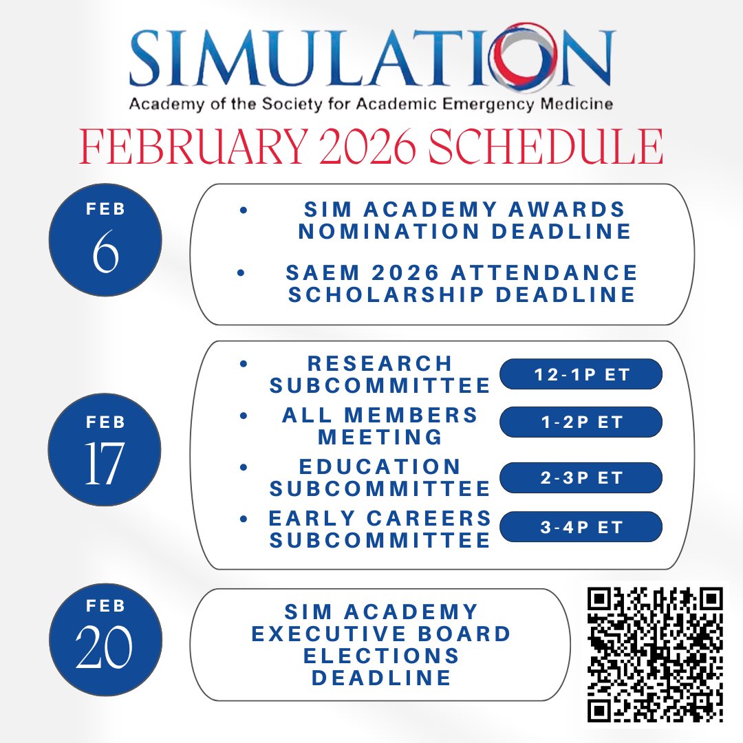 SAEM Simulation Academy tweet media