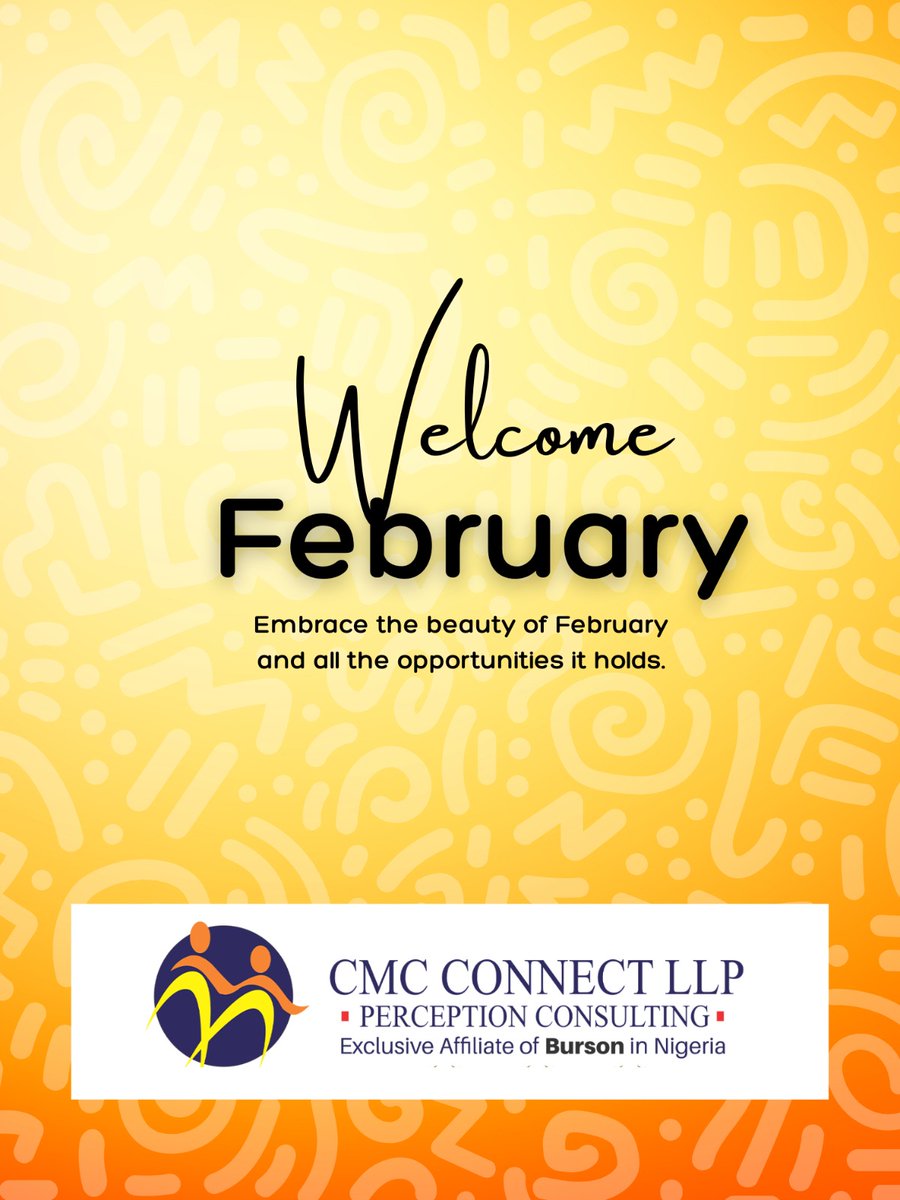 Welcome to February, a month filled with new opportunities, renewed focus, and room for growth. 

We’re embracing the beauty of this season and approaching the weeks ahead with clarity, purpose and optimism.

#welcomefebruary #monthoflove #happynewmonth