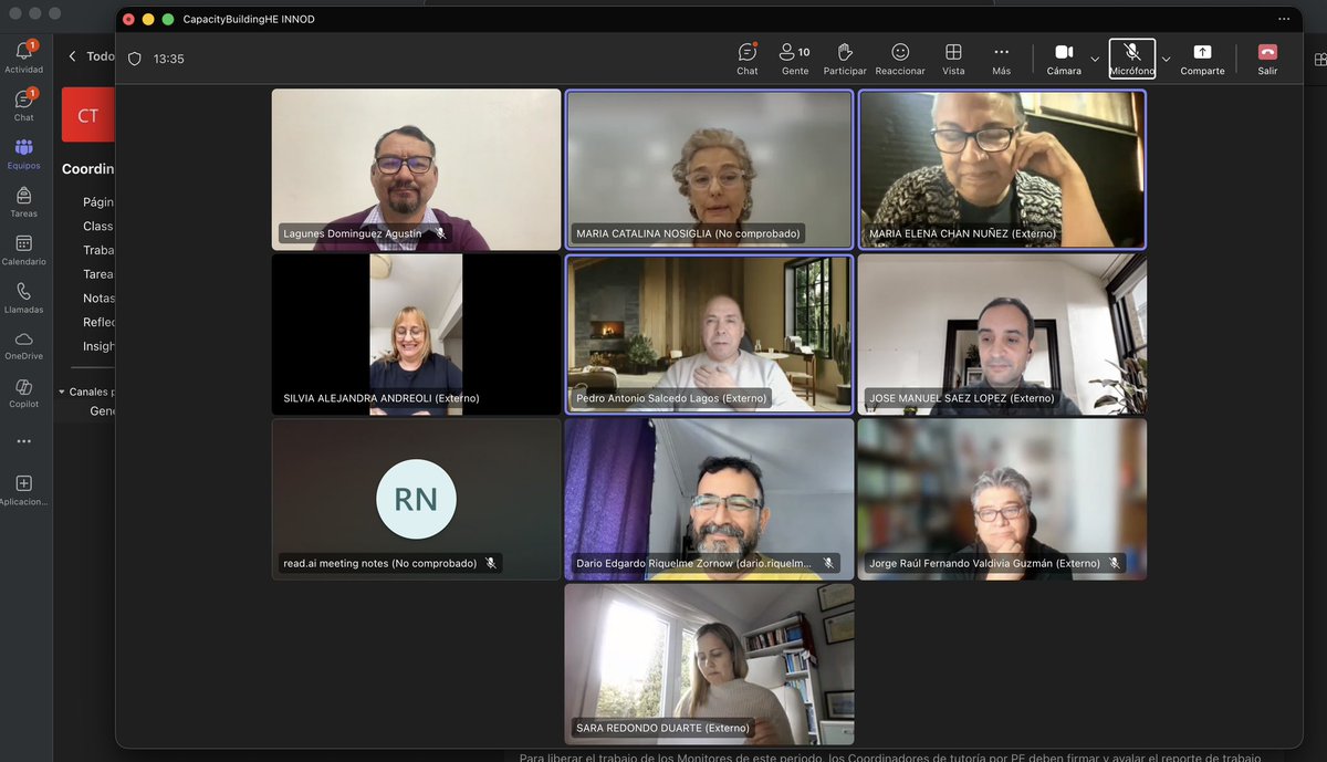Planeación del proyecto Strengthening Capacities for Digital Higher Education: Innovation, Teacher Training and Responsible Artificial Intelligence, iniciativa <a href="/UNED/">UNED</a> con el liderazgo de <a href="/JoseMsaezLopez/">José Manuel Sáez López</a>, participan universidades de Argentina, Chile, España, Portugal y México.