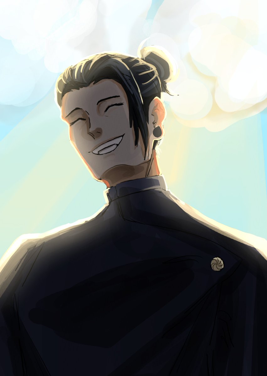 happy birthday sugu!! 💙

#夏油傑誕生祭2026 
#夏油傑生誕祭2026