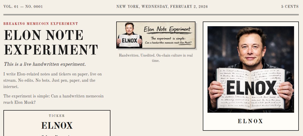 Elon Note Experiment tweet media