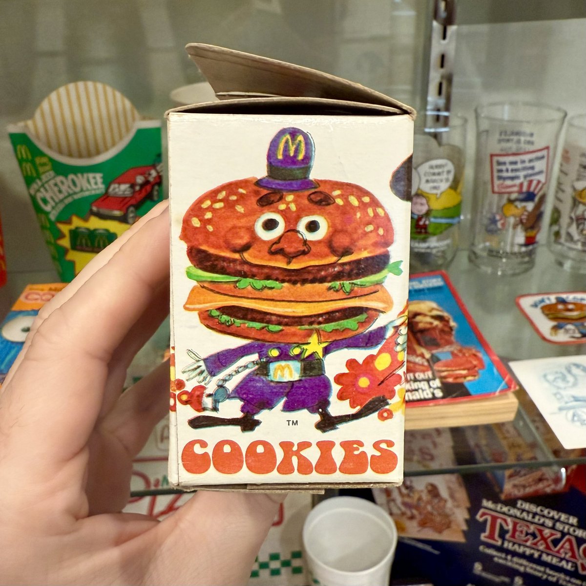 The original box of McDonaldland Cookies featured a rare