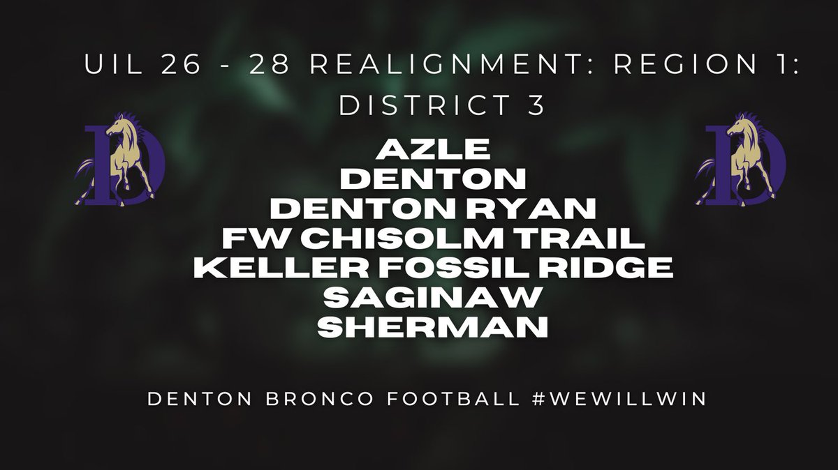 Denton High Broncos Football tweet media