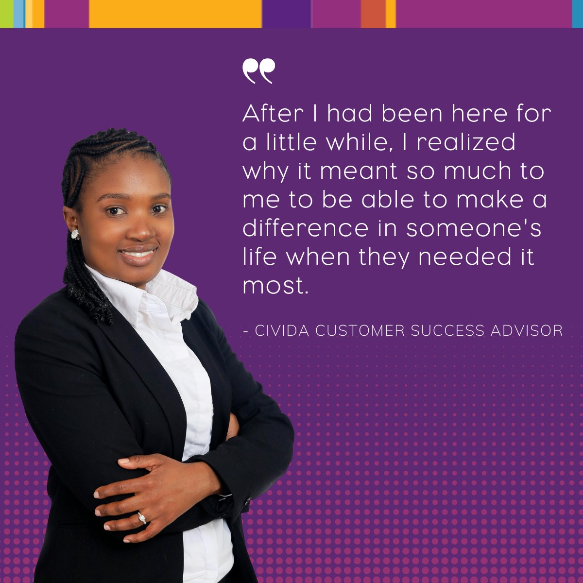 “My heart is very happy when I can support the vulnerable people we serve.”

That’s the kind of impact Civida’s team makes every day. If you’re looking for work that truly matters, start here: civida.ca/careers

#HousingMatters #PurposeAtWork