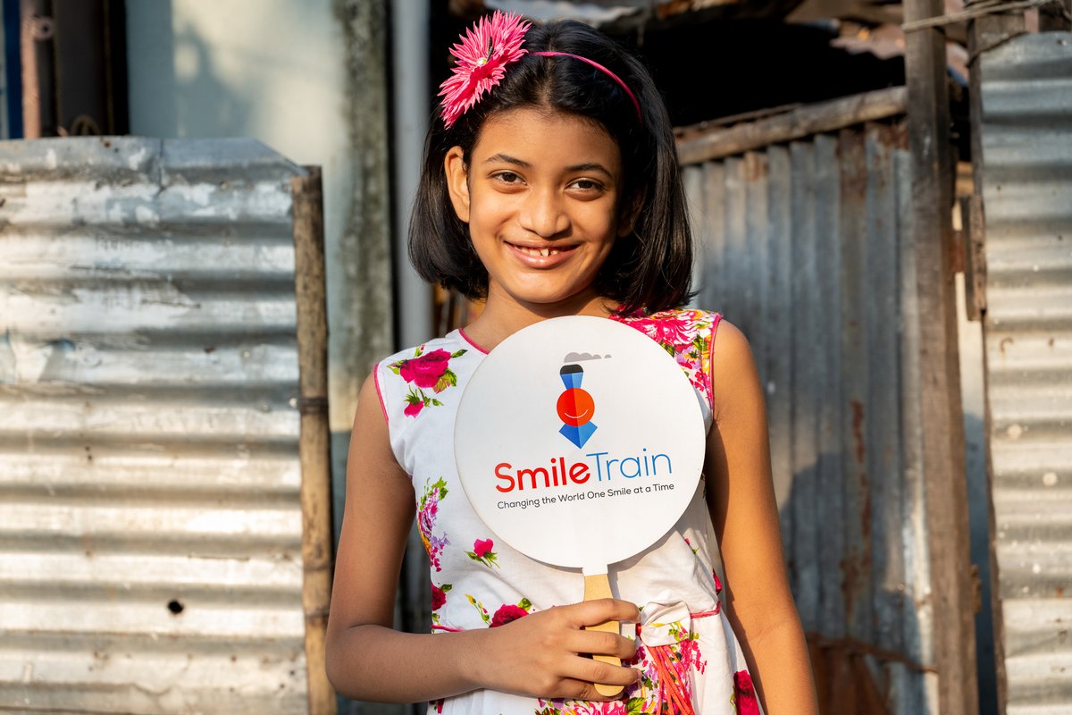 Smiletrain's tweet photo. Meet Asmi from India 🇮🇳 Born with a cleft, she faced challenges from day one. Thanks to free surgery through Smile Train, she can now eat, speak, and live confidently. Today, Asmi dreams of becoming a doctor proof of what’s possible with care and courage.
#smiletrain #cleft https://t.co/shJ5dSpd3N