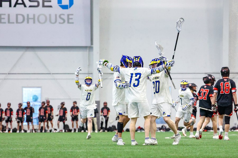 When <a href="/UtahLacrosse/">Utah Lacrosse</a> came to Delaware after, there was a chance the Friday game vs. <a href="/DelawareMLAX/">Delaware Men’s Lacrosse</a> wouldn't have counted.

But the <a href="/NCAALAX/">NCAA Lacrosse</a> waiver was approved hours prior to game time, and constant coordination helped pull off the season's curtain raiser.
insidelacrosse.com/article/how-th…