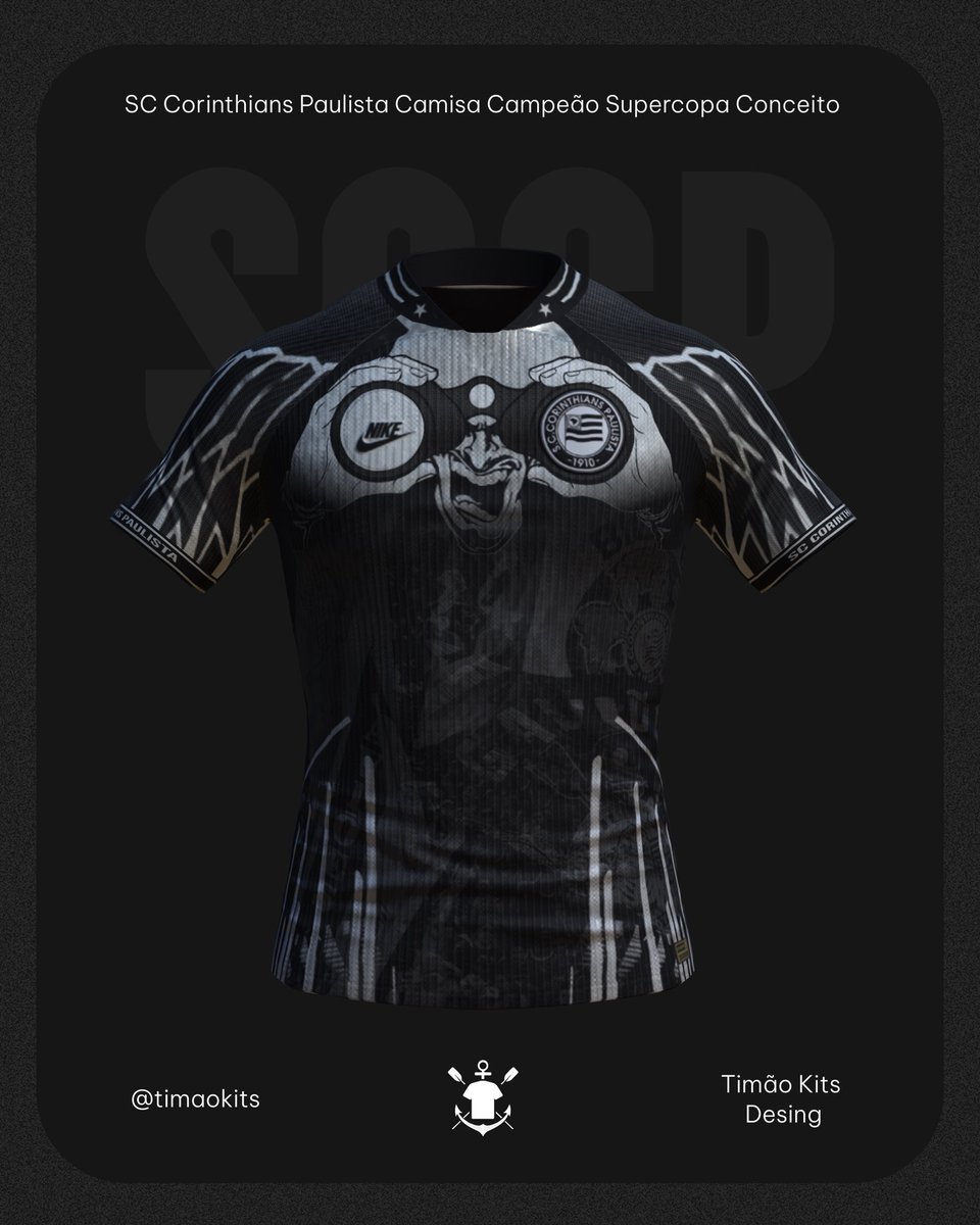 Bi Campeão! 🏆🏆 Essa camisa conceito celebra o bicampeonato do