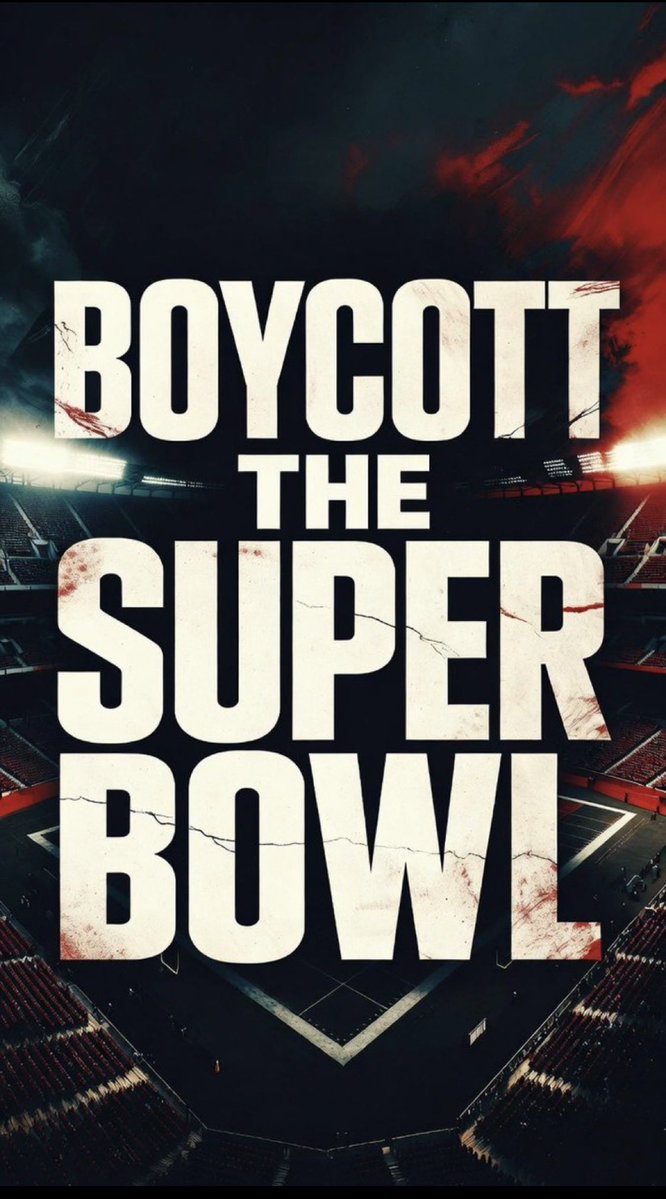 barb602020's tweet image. Please, every American, Boycott the Superbowl!! Do not turn it on at all!!!