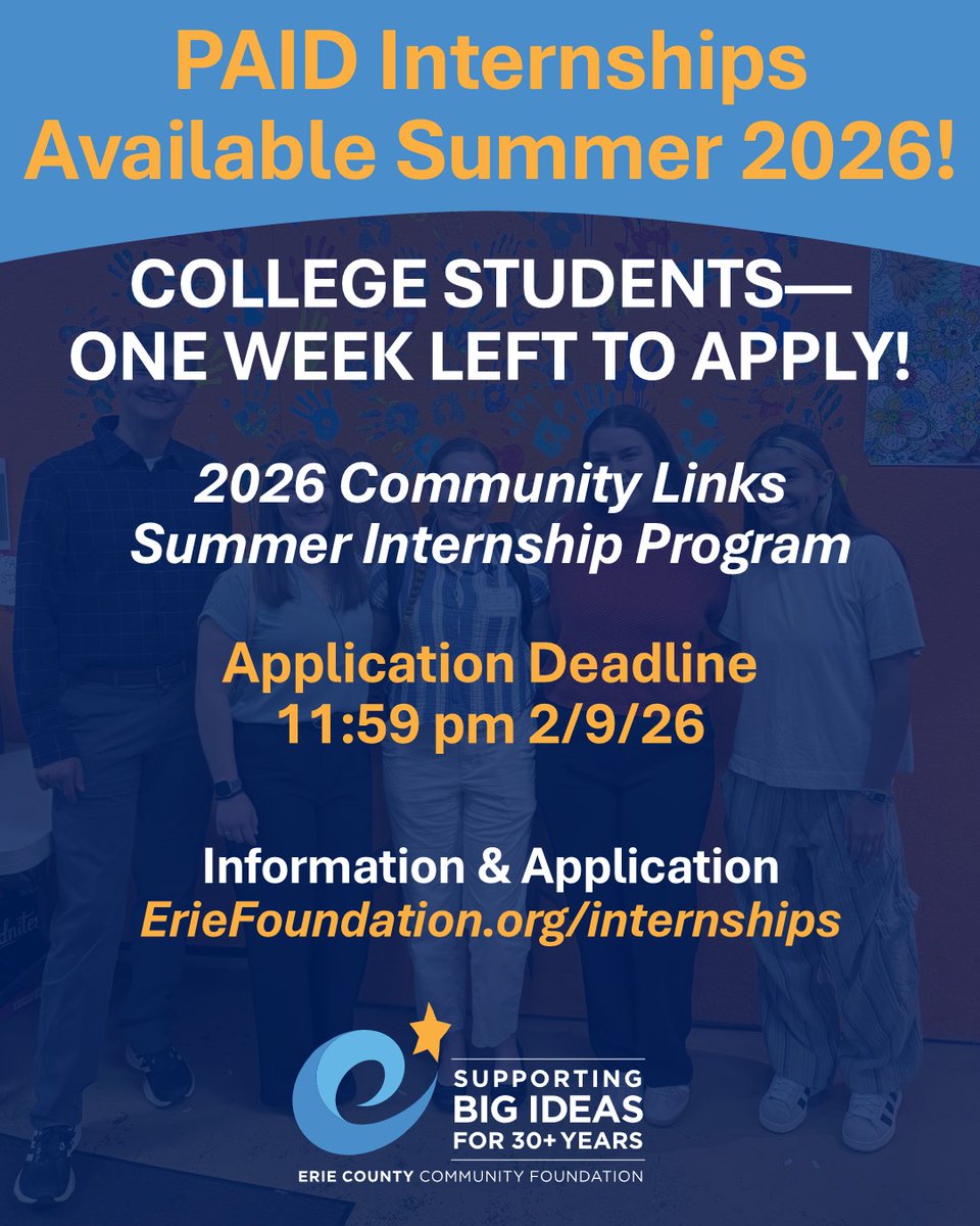 Erie County Community Foundation tweet media