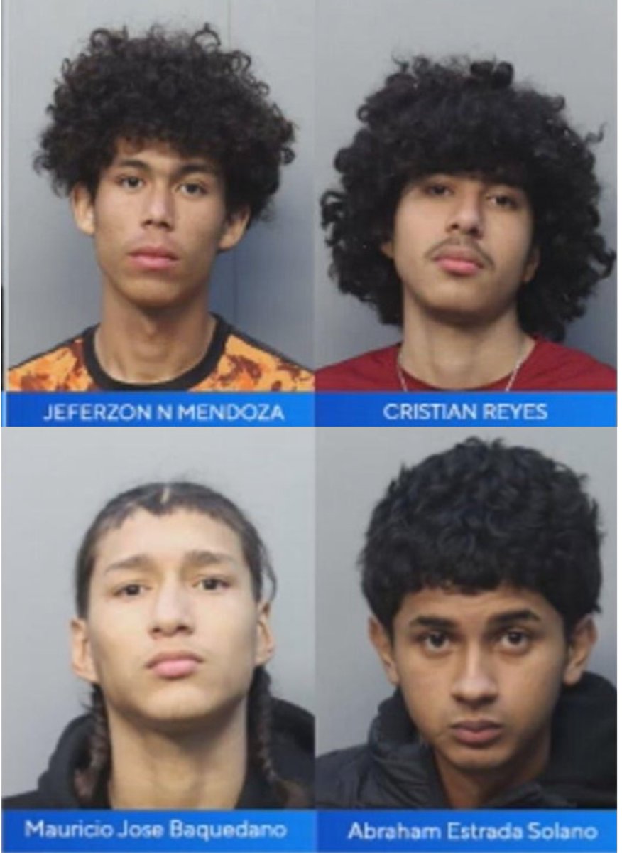 libsoftiktok's tweet image. JUST IN: Four men arrested in Miami for shooting which kiIIed Desiree Gonzalez

All have immigration detainers.

More Democrat heroes.