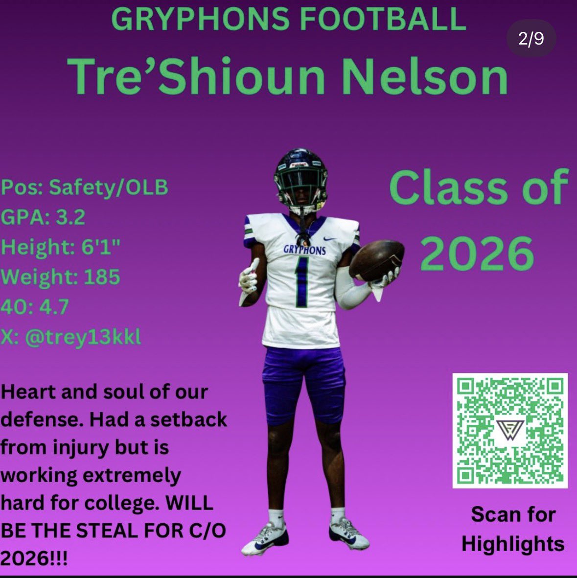 Little Rock Southwest Football tweet media