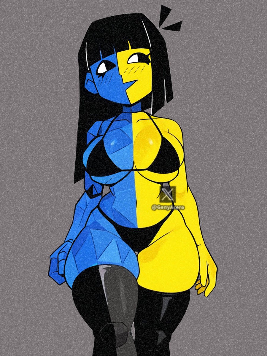 Interesting way to display!! polygons ;³c
💙💛✨
#ENA  #ena #enafanart