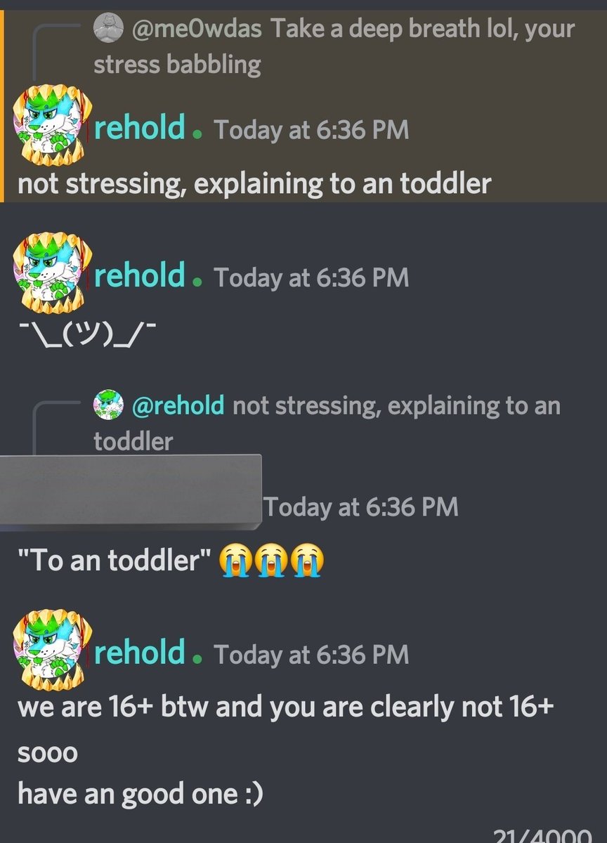 Honey_Keera's tweet photo. Why do i keep meeting the same type of people LMAOO??
The definition of #gaslighting with poor exploitation (btw there one more post of him yapping about apps but not answering the question)
#furbox #discord #predator https://t.co/LEvOIlgyW9