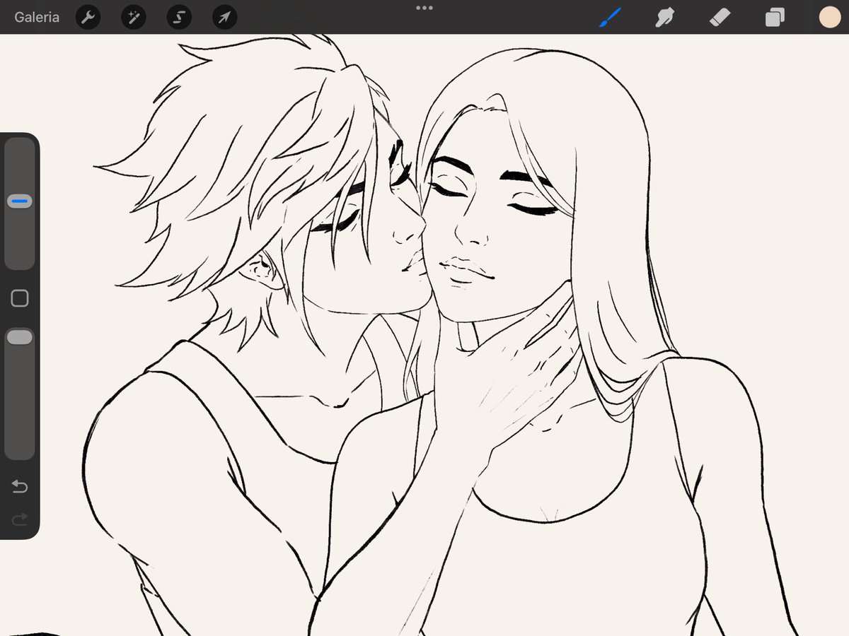 Wip 💙❤️

#Piltoverfinest #caitvi #caitlyn #caitlynkiramman #vi #arcane #lol #violyn #Procreate #illustration #fanart