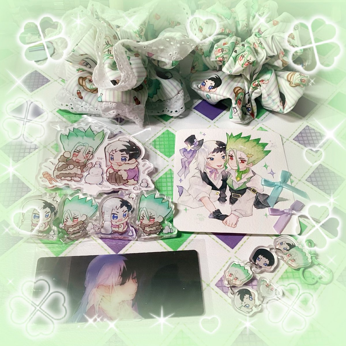 NSss1441's tweet photo. @qianshi2oo 给的千ゲ…好幸福！
单独拍一张我家私设的萌萌两只嘿嘿嘿！ https://t.co/CbpABvx3z7