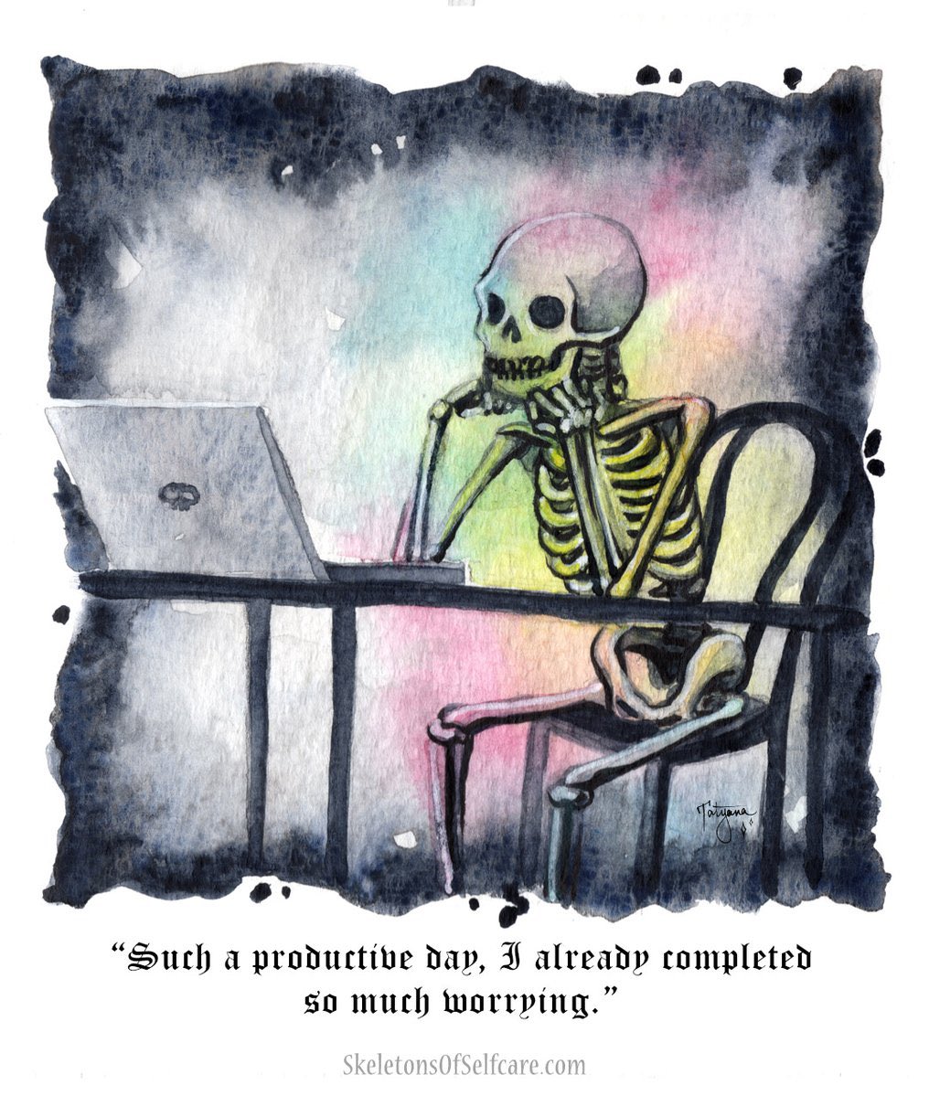 Skeletons Of Self-care tweet media