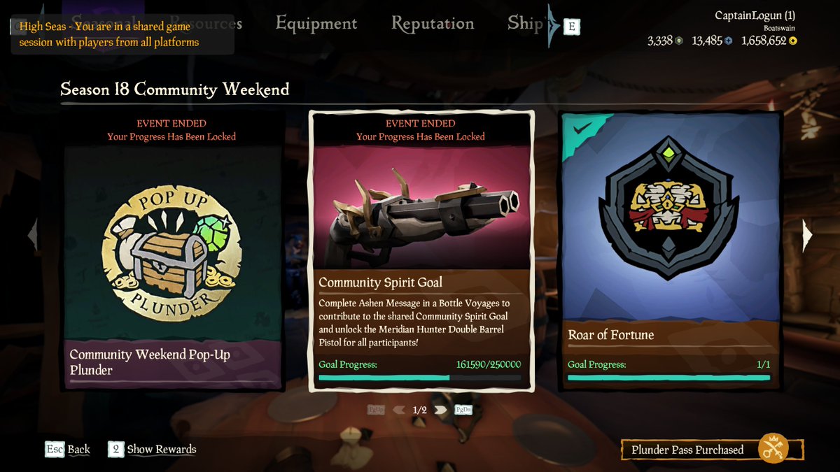 Captain Logun, SoT Skeleton tweet media