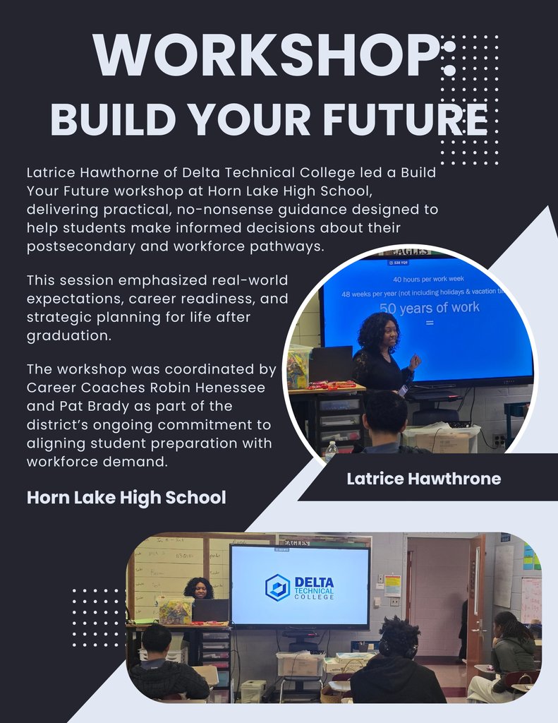 DCS_Workforce's tweet photo. Student Workshop sessions connect classroom learning to workforce expectations and reinforce informed decision-making for life after high school. https://t.co/RBB6vZY5Cr