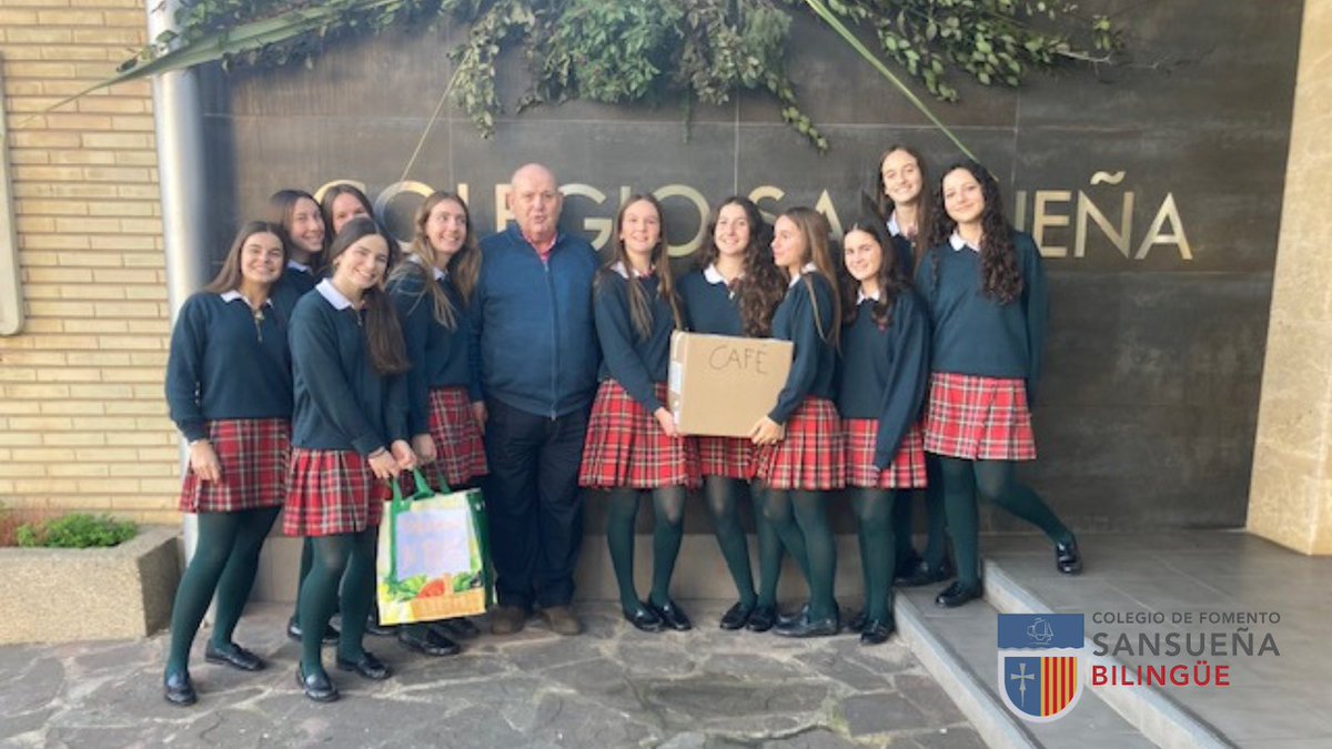 Queremos dar las gracias Colegio de Fomento Sansueña <a href="/colegiosansu/">Colegio de Fomento Sansueña</a>  por su increíble labor en apoyo a la campaña de café de este año.

Es un honor colaborar con colegios educativos que integran la ayuda al vulnerable como un pilar fundamental de su proyecto pedagógico.