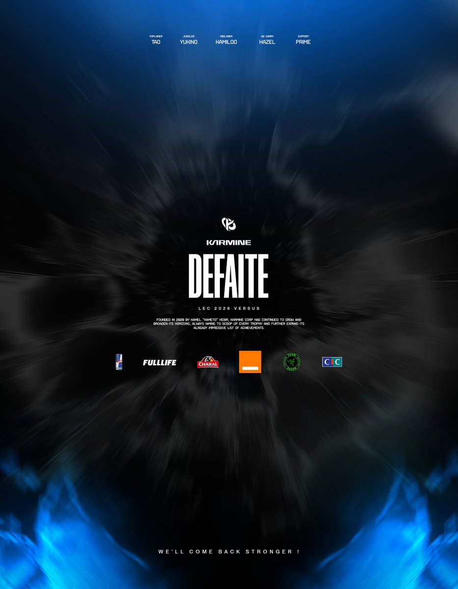 Karmine Corp tweet media