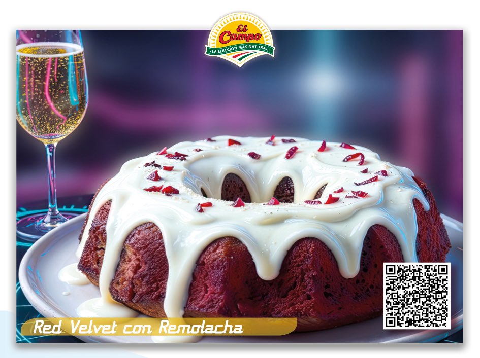 🌹 ¡Febrero ya está aquí! Nada mejor para comenzar el #mes del #amor que un #postre que enamora al primer bocado. Prueba nuestro Velvet de Remolacha: rosa, esponjoso e irresistible 💕 Receta completa en el enlace👇
elcampocontigo.com/es/recetas/ite…

#ElCampoConTigo #Febrero
