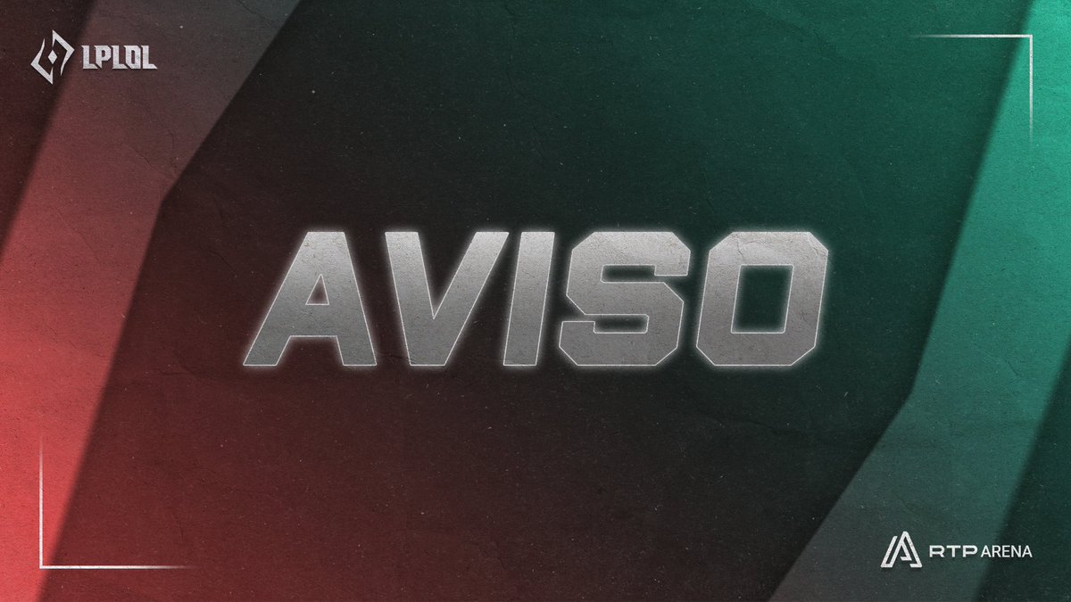 Aviso Oficial LPLOL

Nos últimos dias, o nosso país tem enfrentado graves desastres ambientais que afetaram muitas pessoas e comunidades. Neste momento difícil, a prioridade da LPLOL é a segurança e o bem-estar de todos os envolvidos na competição.

Por este motivo, decidimos