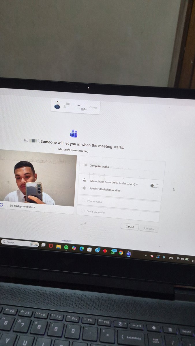 Tuhan, aku bisa kerja kok, tapi kenapa sulit sekali interview 🥹🤡

Wishlist 2026
1. Dapat Kerja
..
99. Dapat Kerja