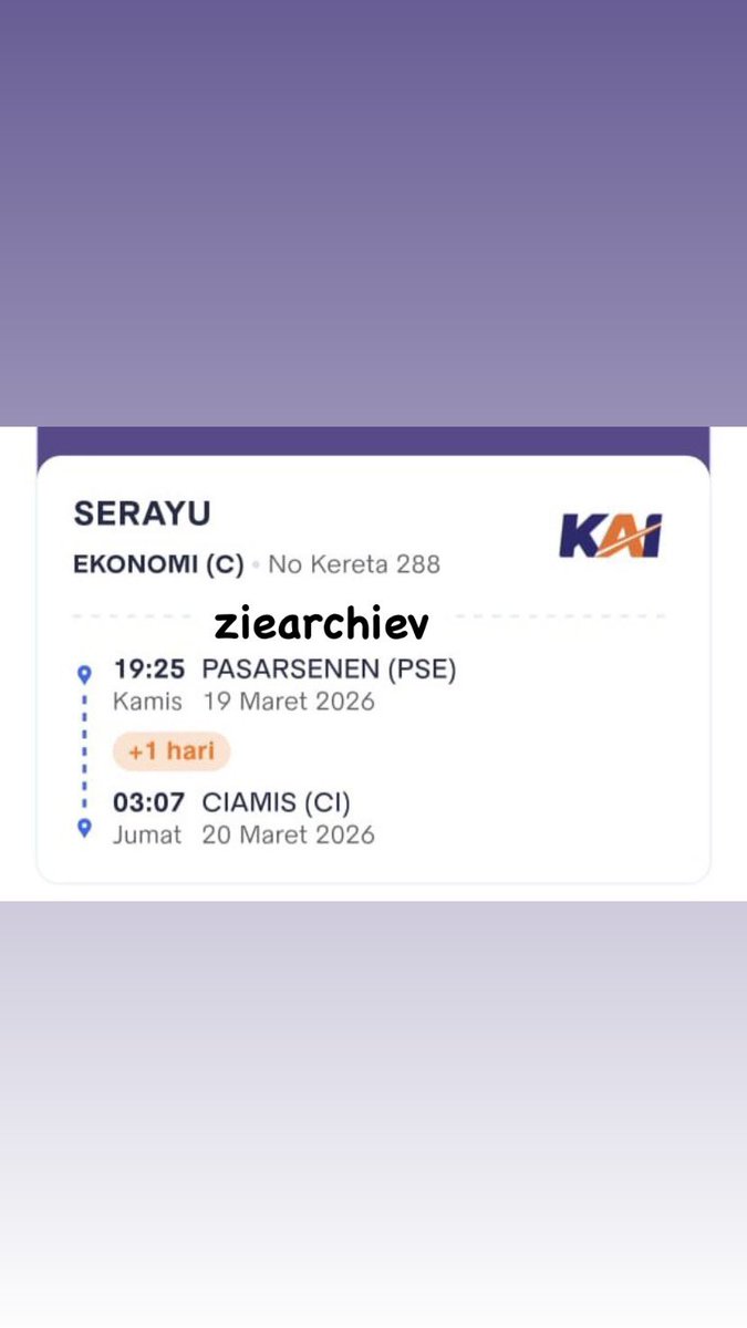 𝚣𝚒𝚎𝚊𝚛𝚌𝚑𝚒𝚟𝚎 🐣|| JASTIP JASWAR TICKETING tweet media