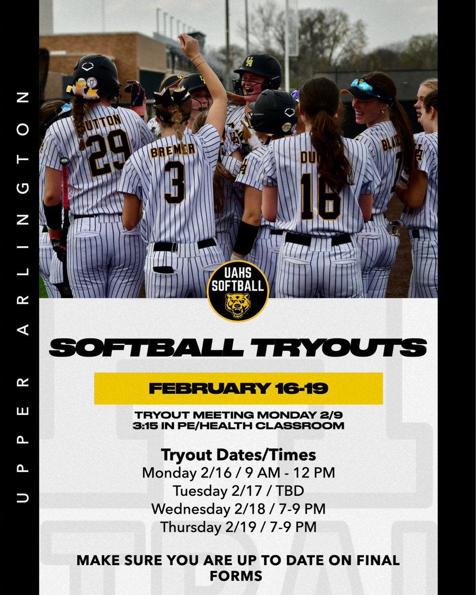 UAHS Softball tweet media