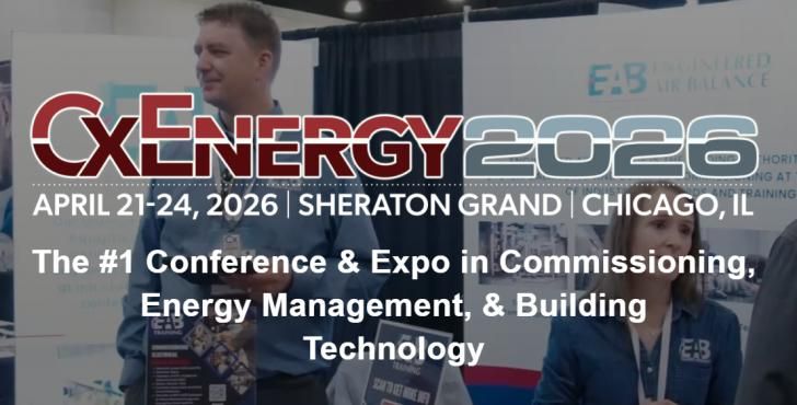 CxEnergy 2026, April 21-24, #Chicago #Illinois buff.ly/6Rt8Shn <a href="/CXEnergy/">CXEnergy</a> #energy #renewableenergy #energyefficiency #buildingcommissioning #commissioning #buildingtechnology #utilities #energymanagement #facilities #construction #architecture #EMS #building #greenbuilding