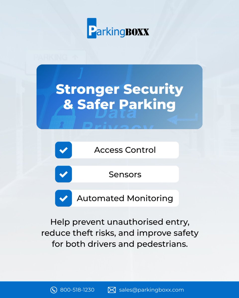 Parking shouldn’t be expensive or complicated.
Modern automation helps you cut costs, strengthen security, and create an operation that makes the parking experience easy for everyone.

#ParkingBOXX #SmartParking #ParkingInnovation #ParkingTechnology #ParkingSystems