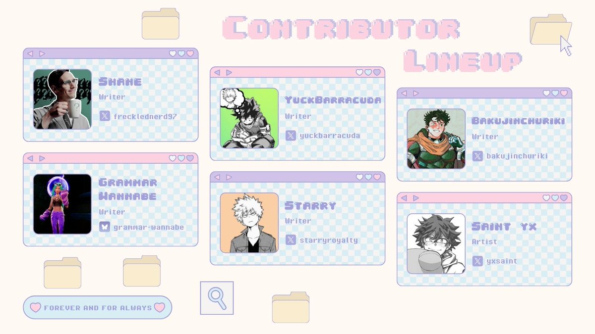 Forever And For Always: A DkBk Valentines Zine tweet media