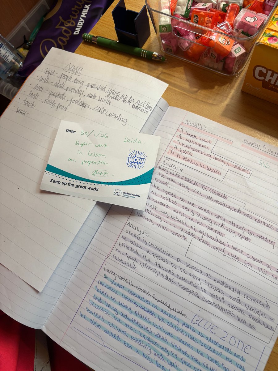 sptacademy's tweet photo. Our weekly Work of the Week last Friday celebrated student progress and quality across subjects 📚✨

It's a chance for students to showcase their achievements—bring your work each Friday ⭐

#WorkOfTheWeek #StudentAchievement #Aspiration https://t.co/qfE4QpKbNR