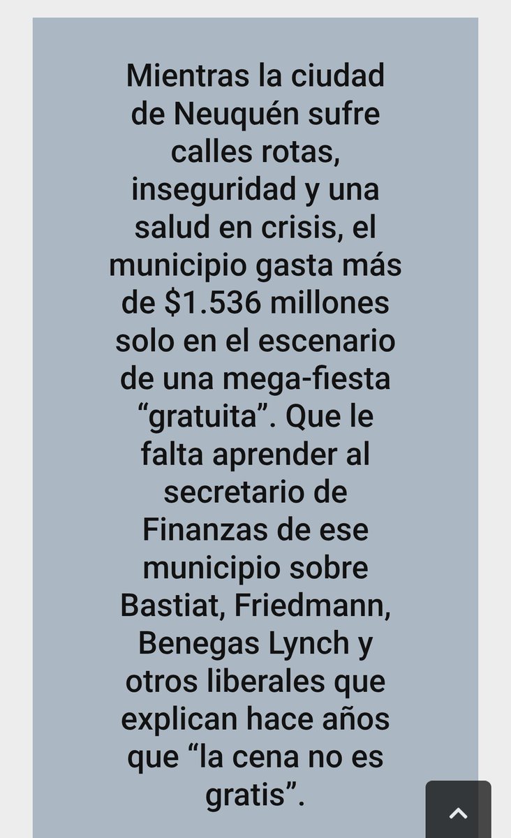 PabloBJaccod's tweet photo. ¿Fiesta popular o despilfarro con la tuya?Mientras algunos celebran la "#Confluencia", la realidad económica nos recuerda que no hay almuerzo gratis. Explico porqué este modelo es el espejismo keynesiano que Milei vino a desterrar. https://t.co/F7ahH497of #Milei #EconomiaLiberal https://t.co/rM7mio6aEy