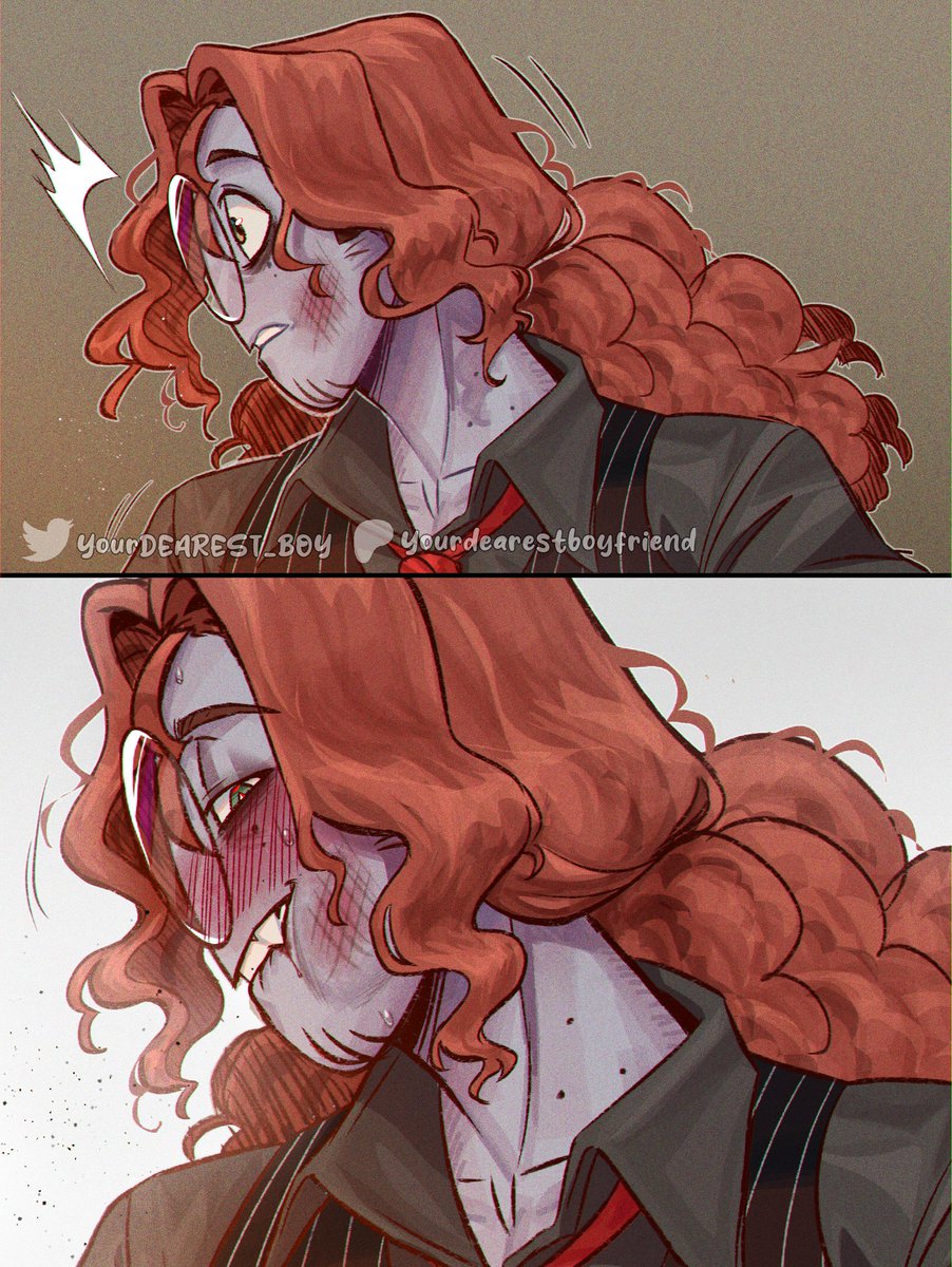 He's so obsessed with you~