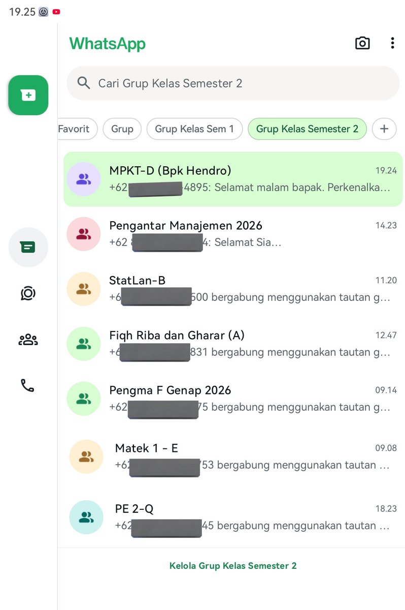 sudah siap berkuliah semester dua wkwkw