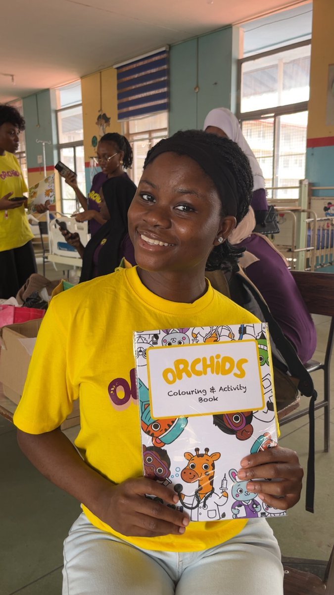 Purpose accomplished! 🤩💛💜#colourwithorchids <a href="/orchidsforkids/">orchidsforkids</a>