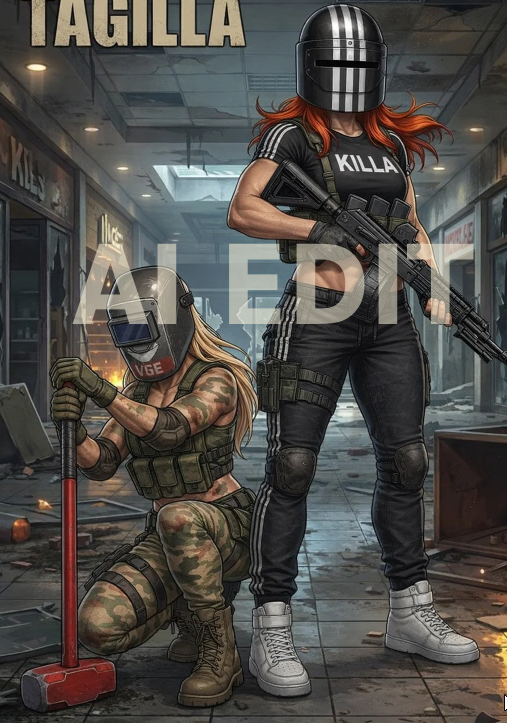 Adrex_G's tweet photo. @KchinTV3939 @nikgeneburn don't go for models built in this case; make them look like they can actually swing that hammer and hold the guns recoil. https://t.co/PXzwIVrdGT