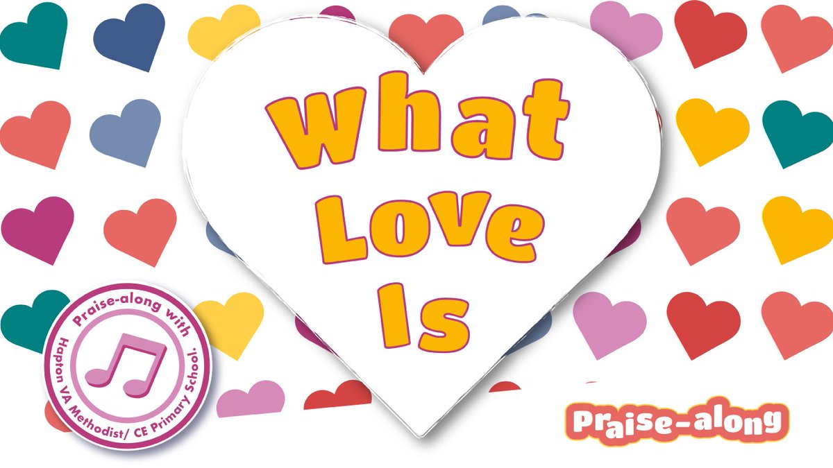 Praisealong's tweet photo. Praise-along with us this February at https://t.co/VhbSczIEE3  Ours song of the month, “What Love Is" makes a great conversation starter for talking to children about the true characteristics of love.
#collectiveworship #love #FaithInAction https://t.co/iO5HOVe5hn