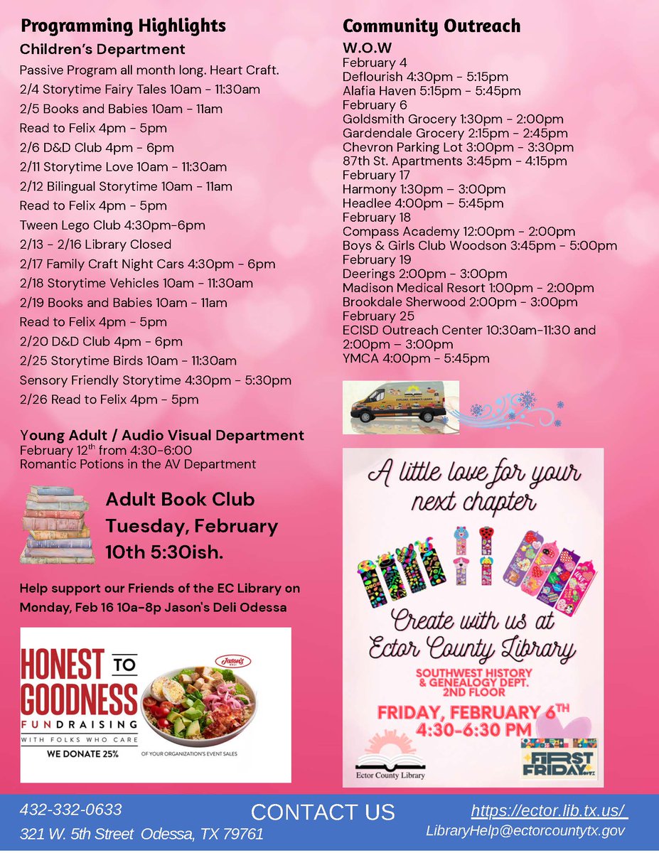 Ector County Library tweet media