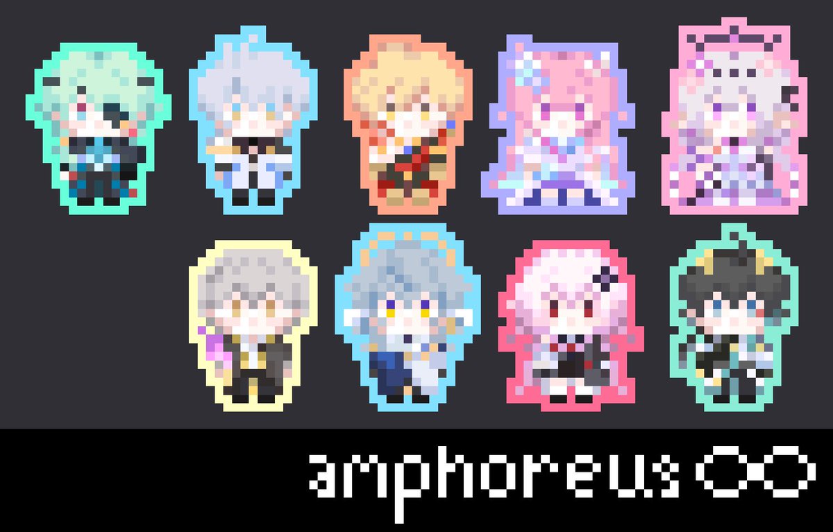Amphoreus ♾️ #pixelart #HonkaiStarRail