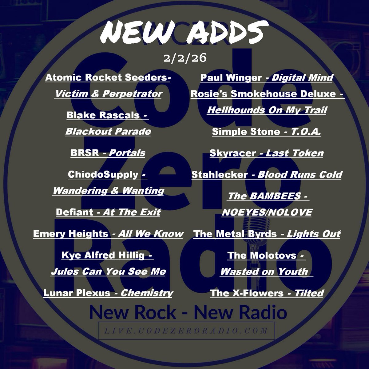 Code Zero Radio tweet media