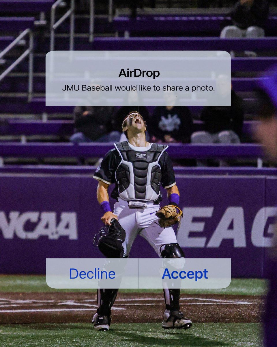 JMU Baseball tweet media