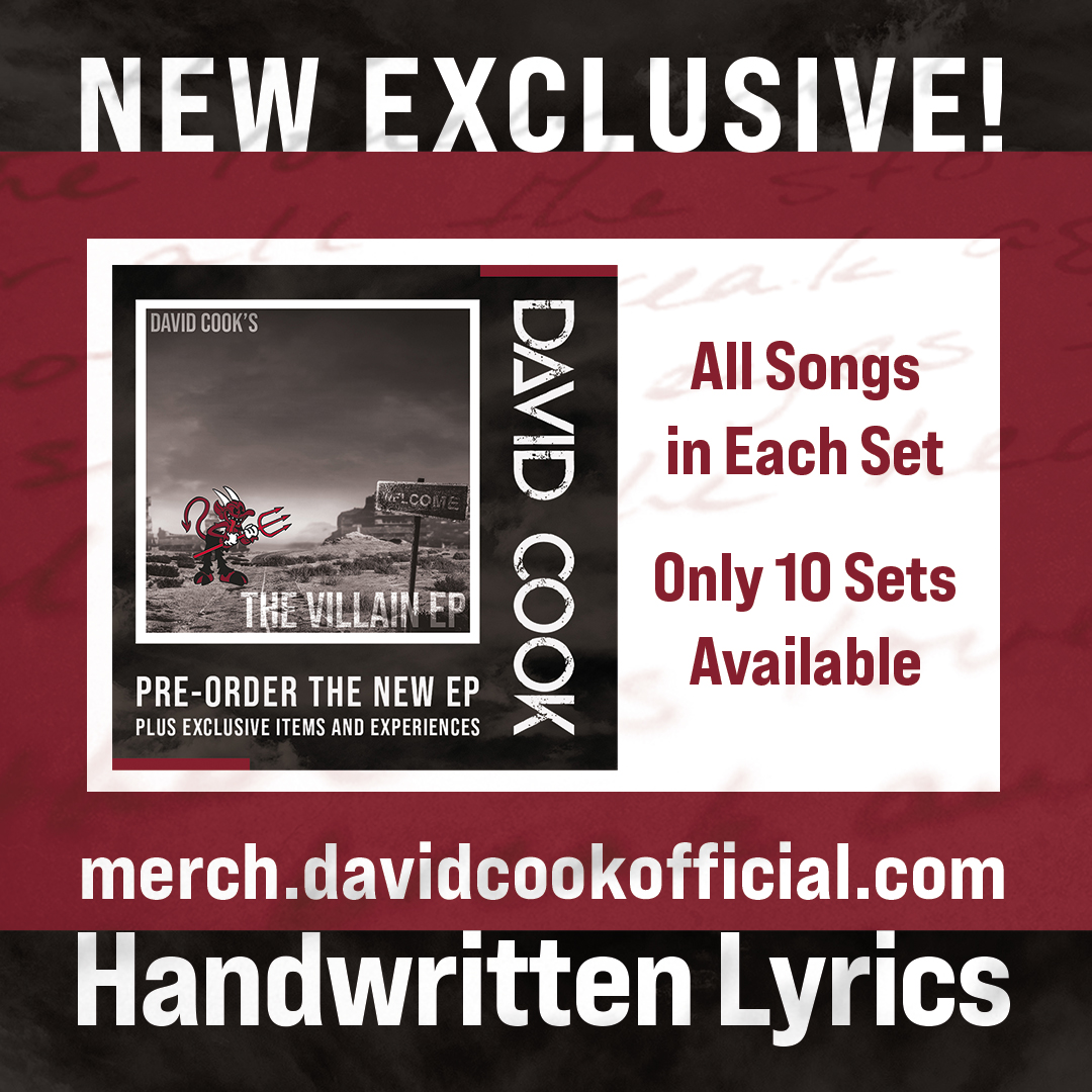 FoolsApril64's tweet photo. π¨ THE VILLAIN EP (David Cook) PRE-ORDER UPDATE πA limited number of βοΈhandwritten lyrics sets have just been added β οΈ Only 10 sets available https://t.co/LqNbRjvo2Y
#thevillain #newmusic #preorder #newmusicalert #davidcook #indierock https://t.co/nxABNcEGPB