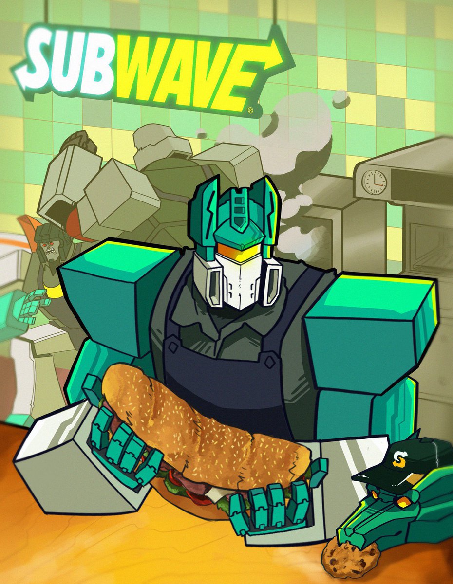 TransformersDen's tweet image. Subwave

By @snipstein 

#Transformers #Soundwave #Subway