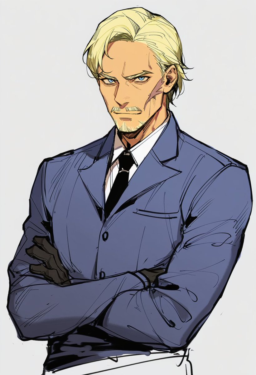 #ブルーアーカイブクロスオーバー 
#エースコンバット
ミハイ・ア・シラージ
死後気が付くとキヴォトスにいた。若い頃の姿で。
自分は導くものではないと言い放つが、そのカリスマ性を放っておくほどキヴォトスという土地は、できていなかった。 