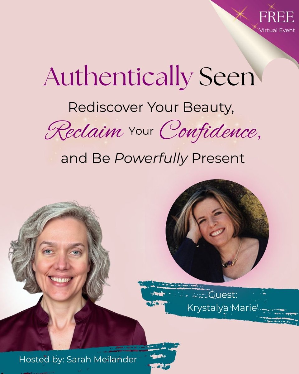 Have you ever looked in the mirror &amp; thought, “Where did I go?” 
Have you been showing up for everyone else &amp; holding it together?
Have you lost yourself?
If so, Register Now for the Authentically Seen - Free Virtual Event, that starts today. 
empoweredspirit.com/authseen